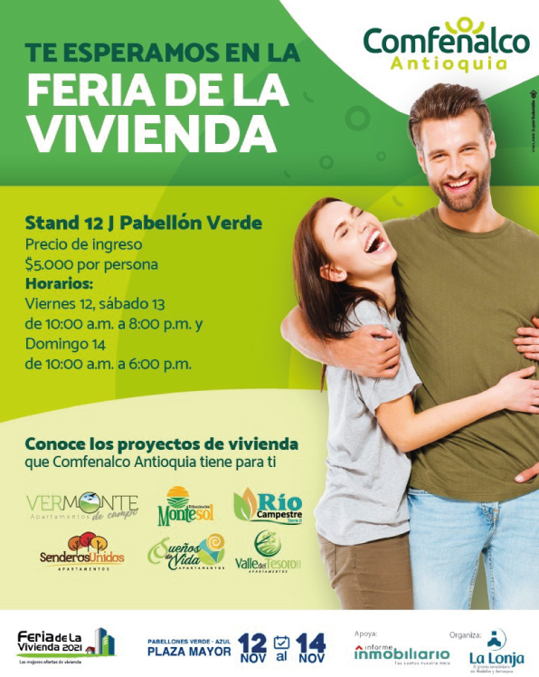 Te esperamos en la feria de la vivienda